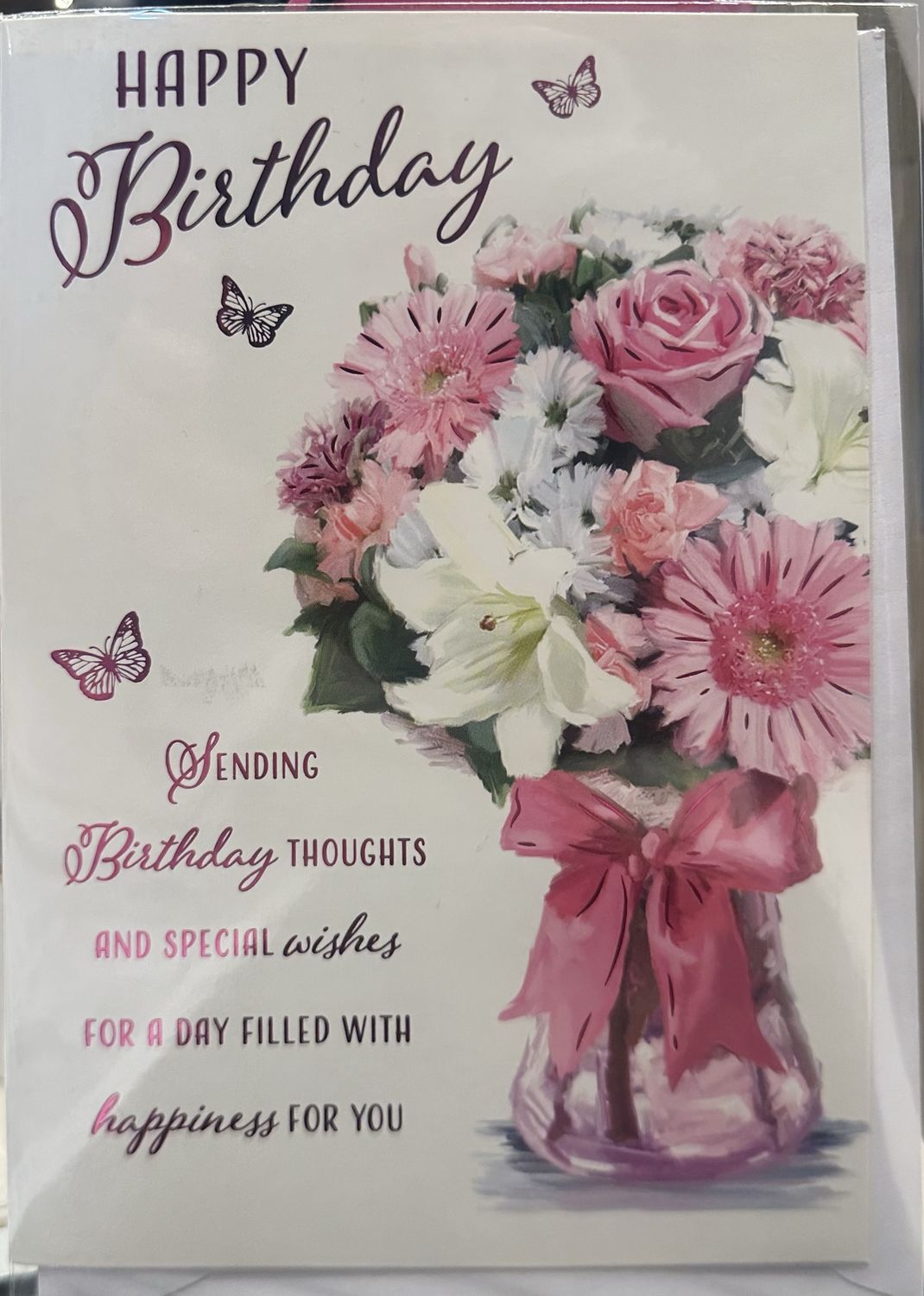 Open birthday blooms