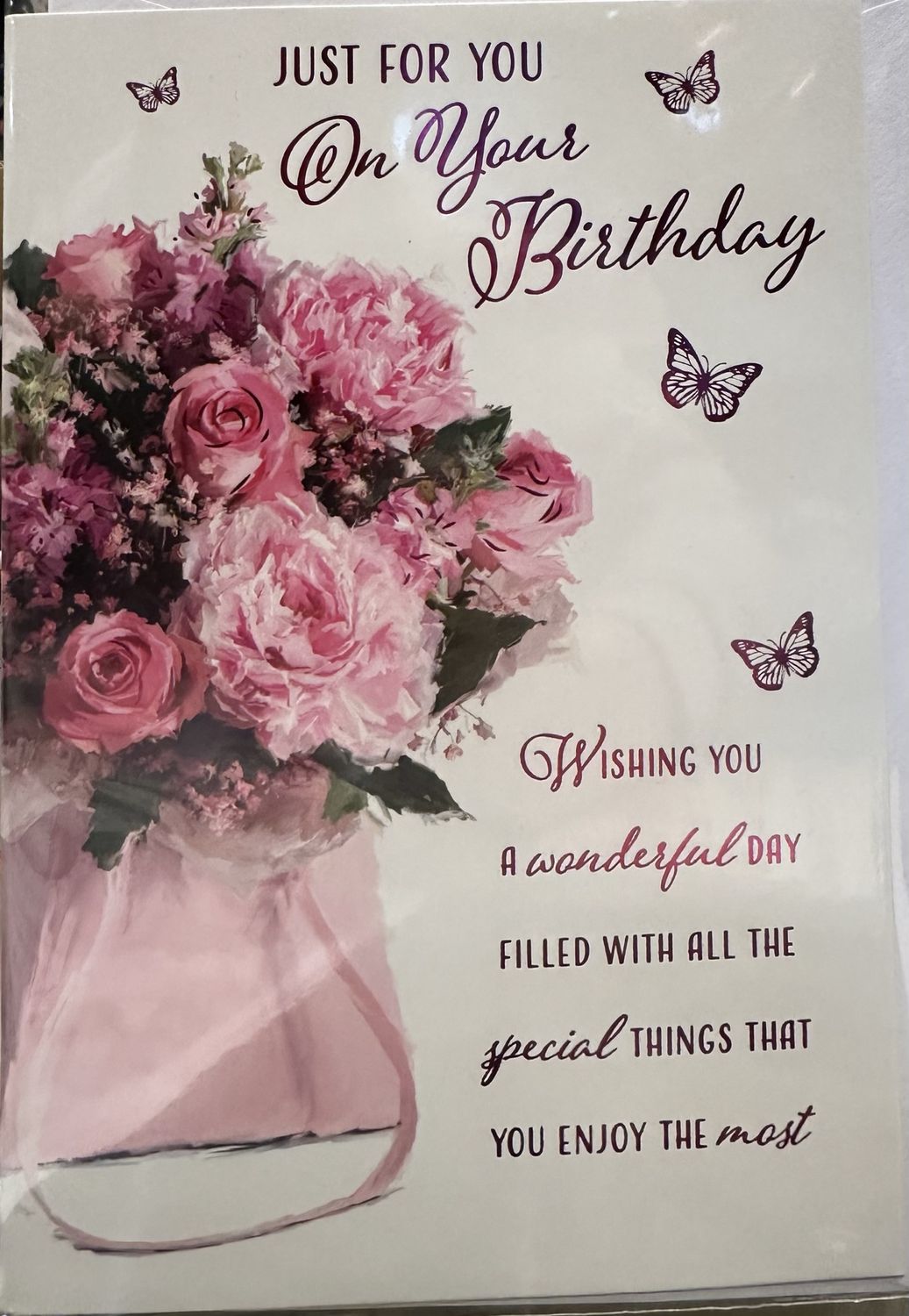 Open birthday blooms 12