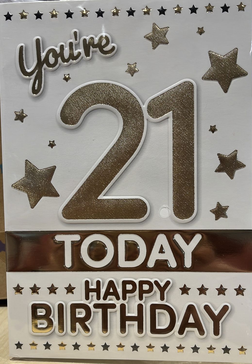 21st White &amp; Gold EDPI-44436-1B