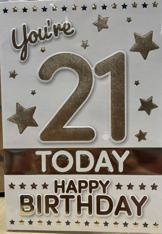 21st White &amp; Gold EDPI-44436-1B