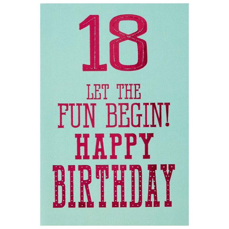 18 Let The Fun Begin 280se 30584a