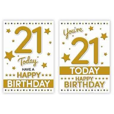 21st Gold &amp; White EDPI-44436-1A