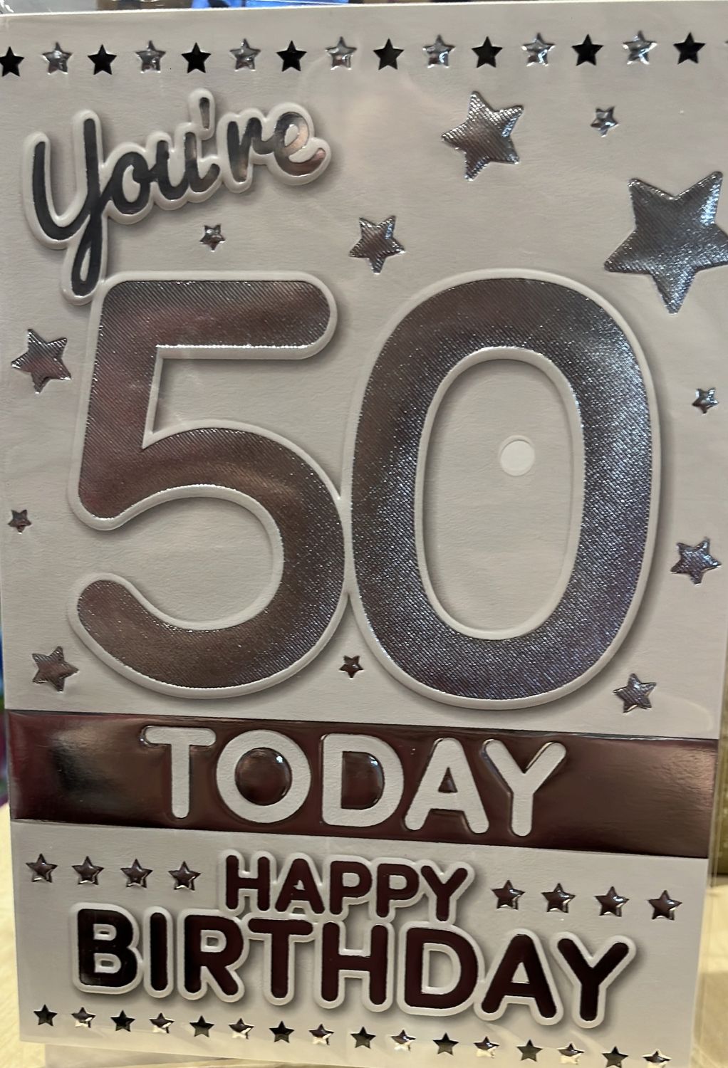 50 Sliver &amp; White EDPI-44439-1B