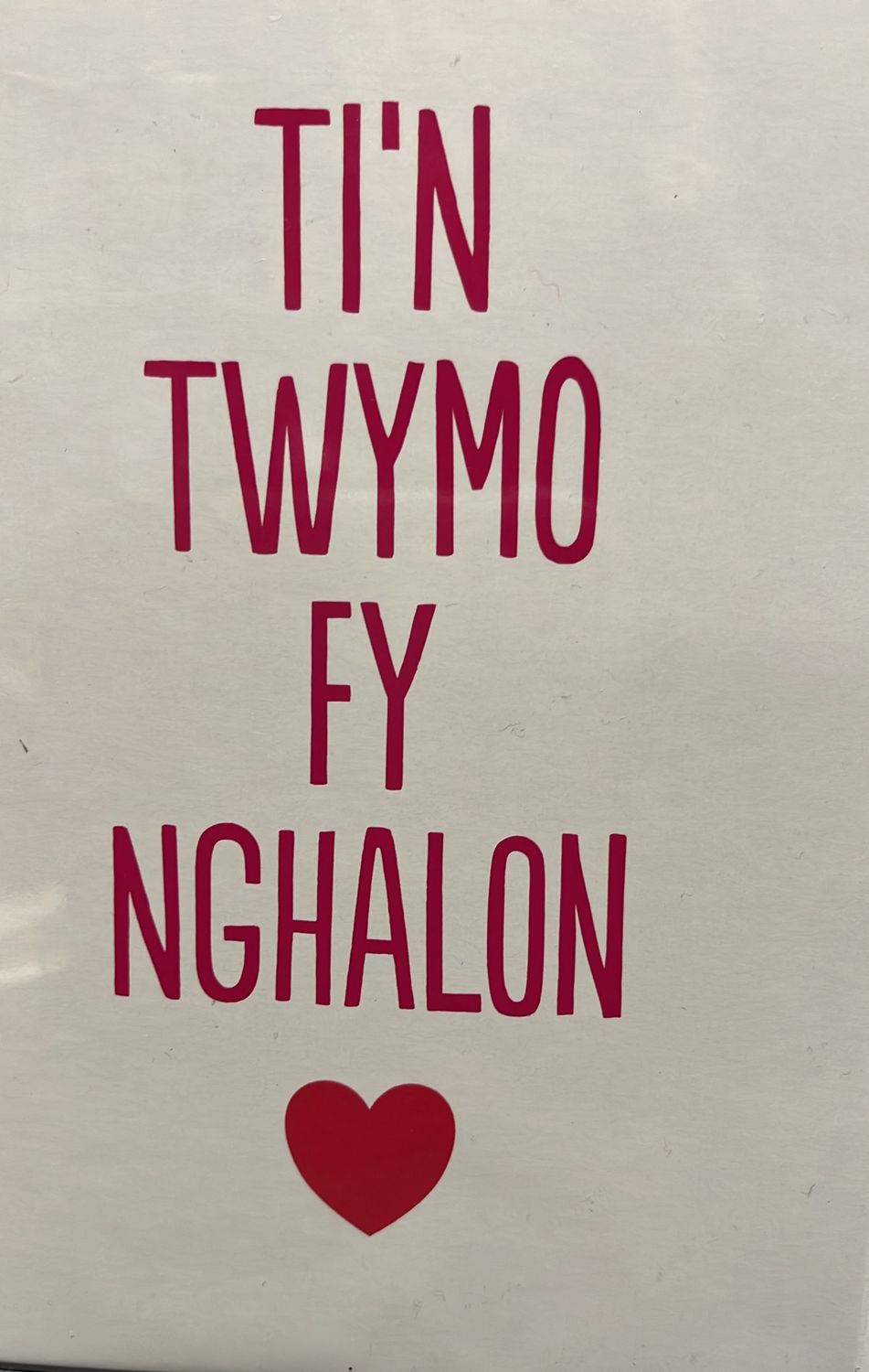 Ti'n Twymo Fy Nghalon