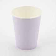 8PK 9oz LAVENDER PAPER CUPS