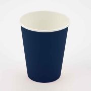8PK 9oz NAVY BLUE PAPER CUPS
