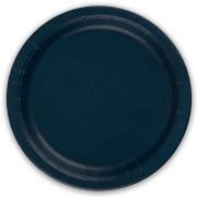 8PK 23cm NAVY BLUE PAPER PLATES