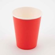 8PK 9oz RED PAPER CUPS