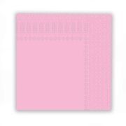 16PK 33cm LIGHT PINK NAPKINS