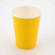 8PK 9oz YELLOW PAPER CUPS