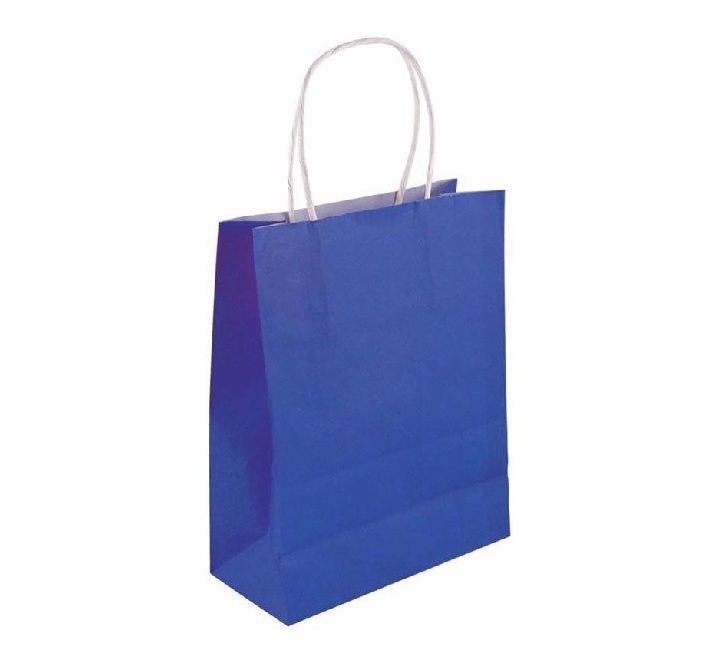 Royal Blue Paper Gift Bag with Handles – Medium Party Gift Bag