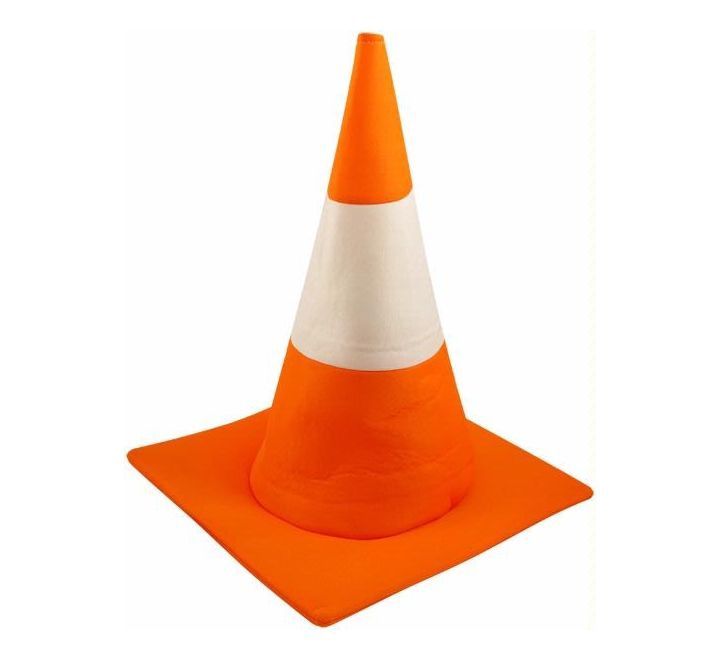 Adult Traffic Cone Hat – Novelty Party Hat