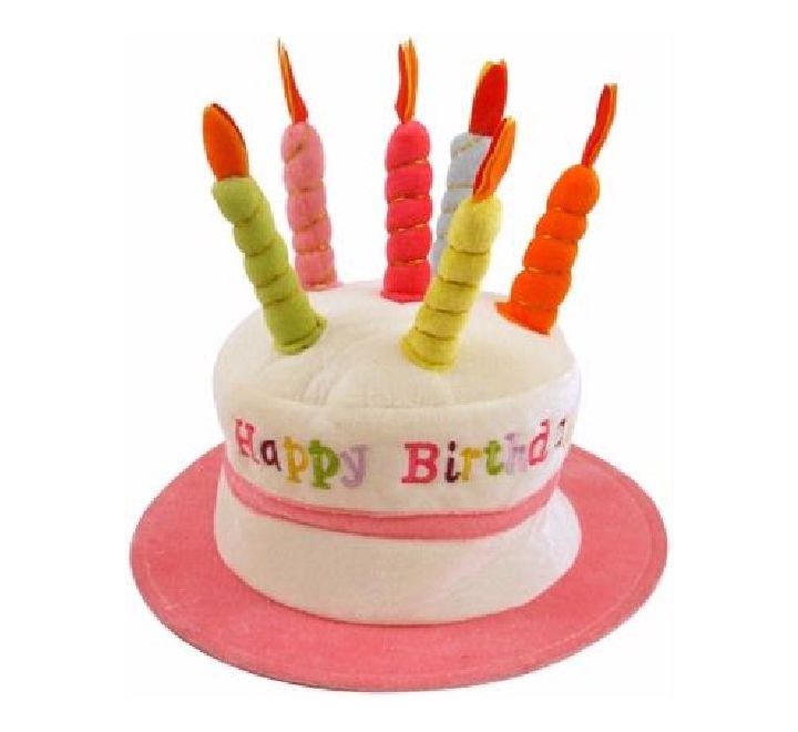 Pink Birthday Cake Hat – Novelty Party Hat
