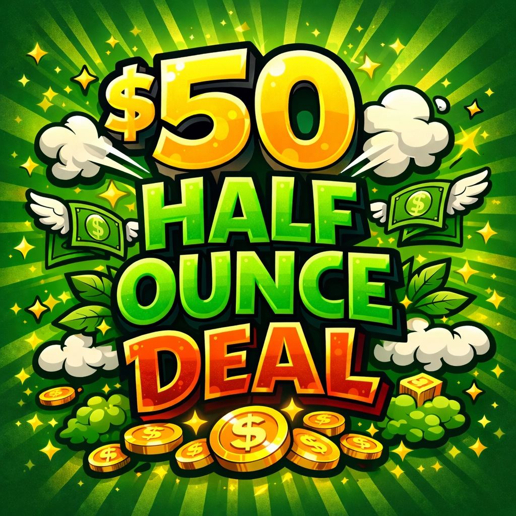$50 Half Ounce (Pick 4 Eighths)