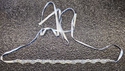 Silver/Pearl Belt   Brand: Unbranded