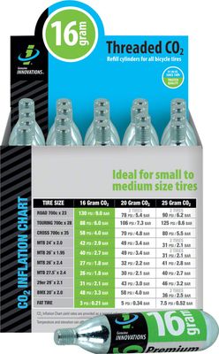 Genuine Innovations 16gram Threaded Cartridge sold each