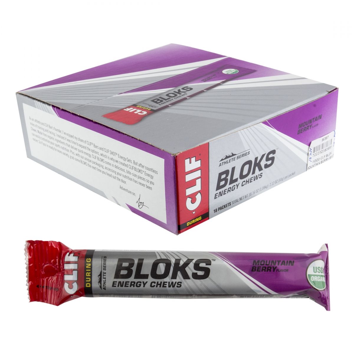 Clif Shot Bloks Mountain Berry Each