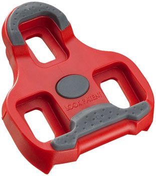 Calas LOOK KEO GRIP - Flotación de 9 grados, Rojo