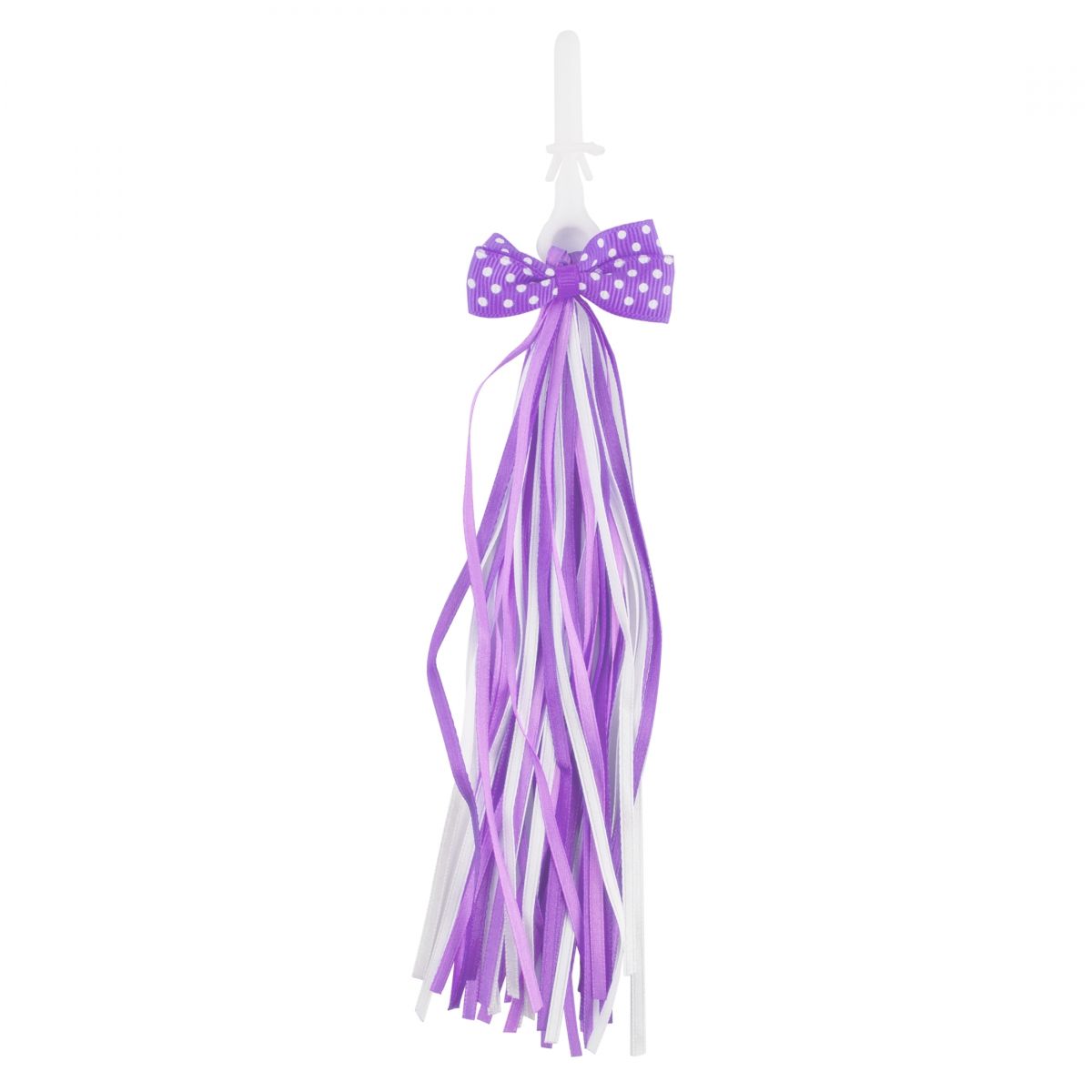 STREAMERS SATIN BOW PURPLE