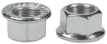 14 x 1mm rear Outer Axle Nut - Sold in pairs