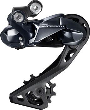 Shimano Ultegra RD-R8050-GS Di2 Rear Derailleur - 11-Speed, Medium Cage, Black (Discontinued)