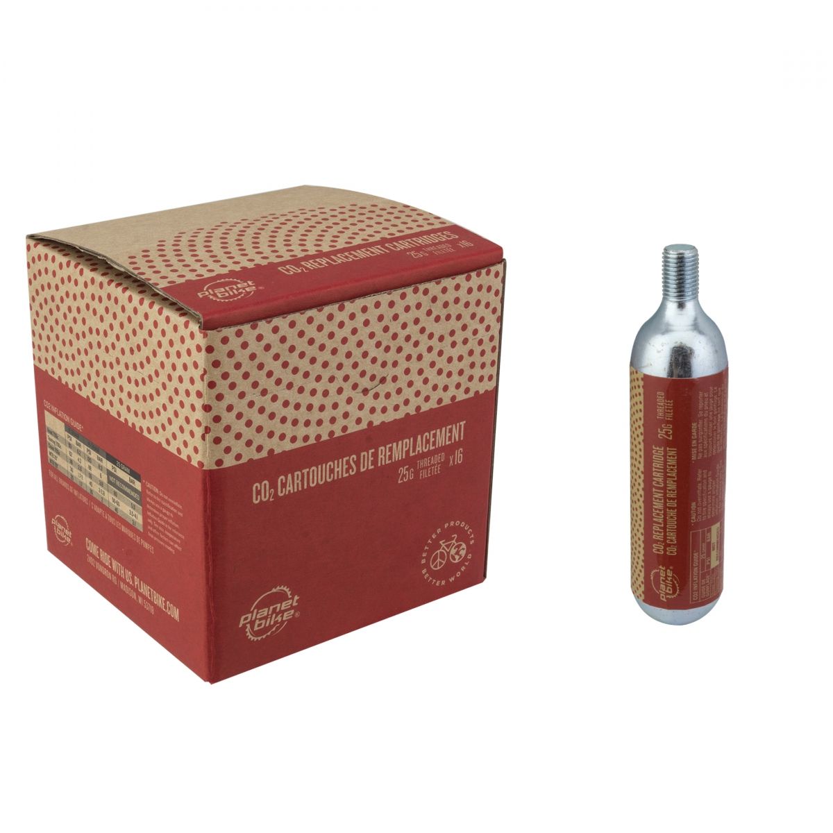 PUMP PB Co2 CART 25g THRD Sold each