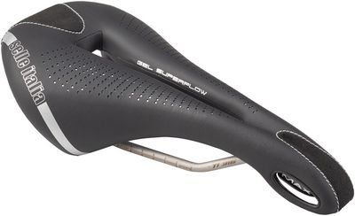Selle Italia Max Flite Gel Superflow Saddle - Titanium Black L3