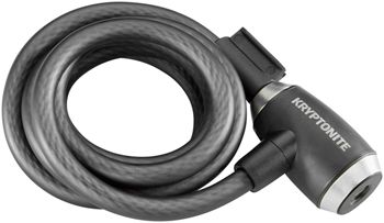 Kryptonite KryptoFlex 1218 Cable Lock - with Key, 6' x 12mm