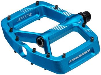 Raceface, Aeffect R, Platform Pedals, Blue, Pair