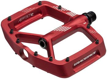 Raceface, Aeffect R, Pedales de Plataforma, Rojo, Par
