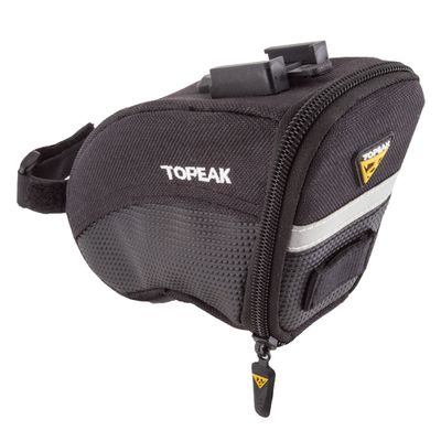 Topeak Aero Wedge Seat Bag - QuickClick, Small, Black