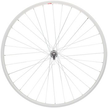 Sta-Tru Double Wall Front Wheel - 27", QR, 9mm x 100, Silver