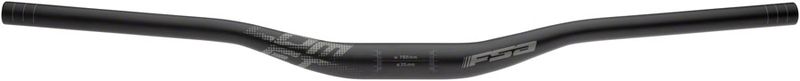 Full Speed Ahead Comet Riser Handlebar - Aluminum, 35.0mm, 25mm Rise, 760mm, Black