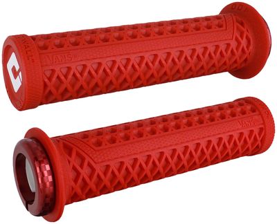 GRIPS ODI LOCKON BONUS MTN VANS V2.1 RD/RD-CHKR-CLAMP 130mm