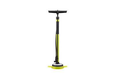 Essential Floor Pump YL Yellow..