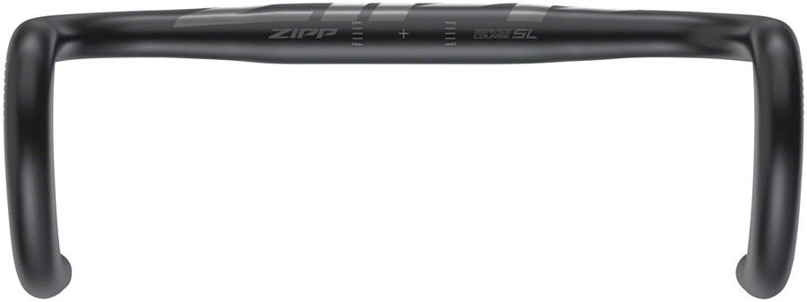 Zipp, Service Course SL-80, Drop Handlebar, Diameter: 31.8mm, 460mm, Drop: 125mm, Reach: 80mm, Black