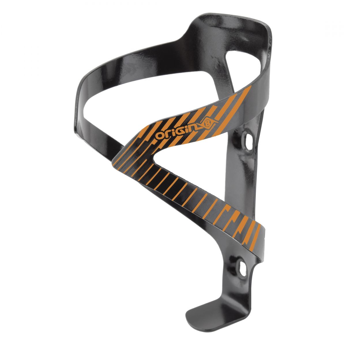 BOTTLE CAGE OR8 ALLOY KLUTCH CTR BK/OR (L)