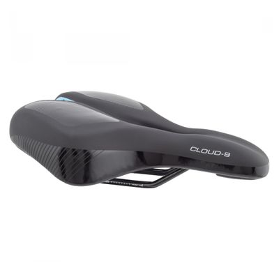 SADDLE C9 KUSH PLUS WIDE AIRFLOW MEMORY FOAM BK