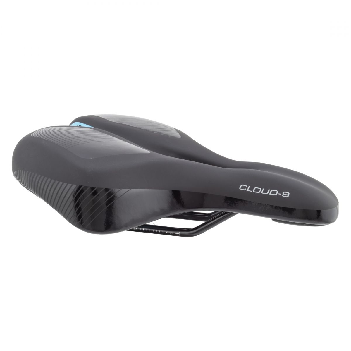 SADDLE C9 KUSH PLUS WIDE AIRFLOW MEMORY FOAM BK