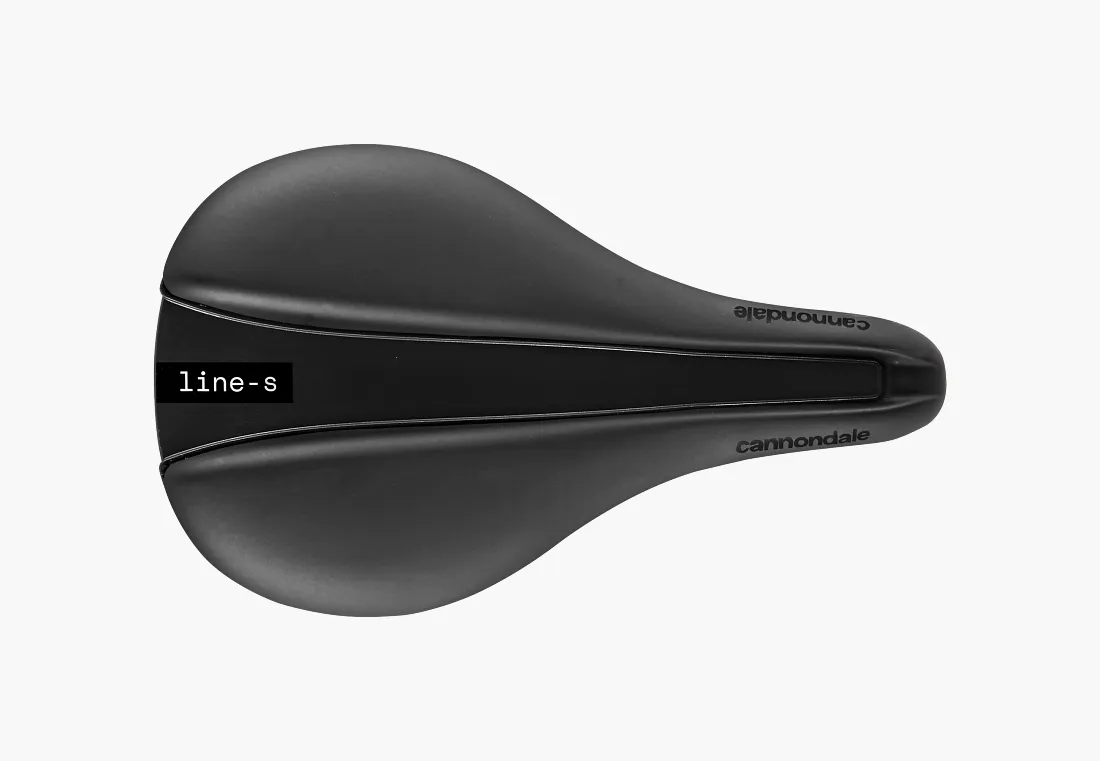 Line S Cromo Flat Saddle BKB 142mm