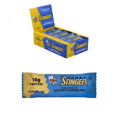 Honey Stinger Bar Coconut Almond Each