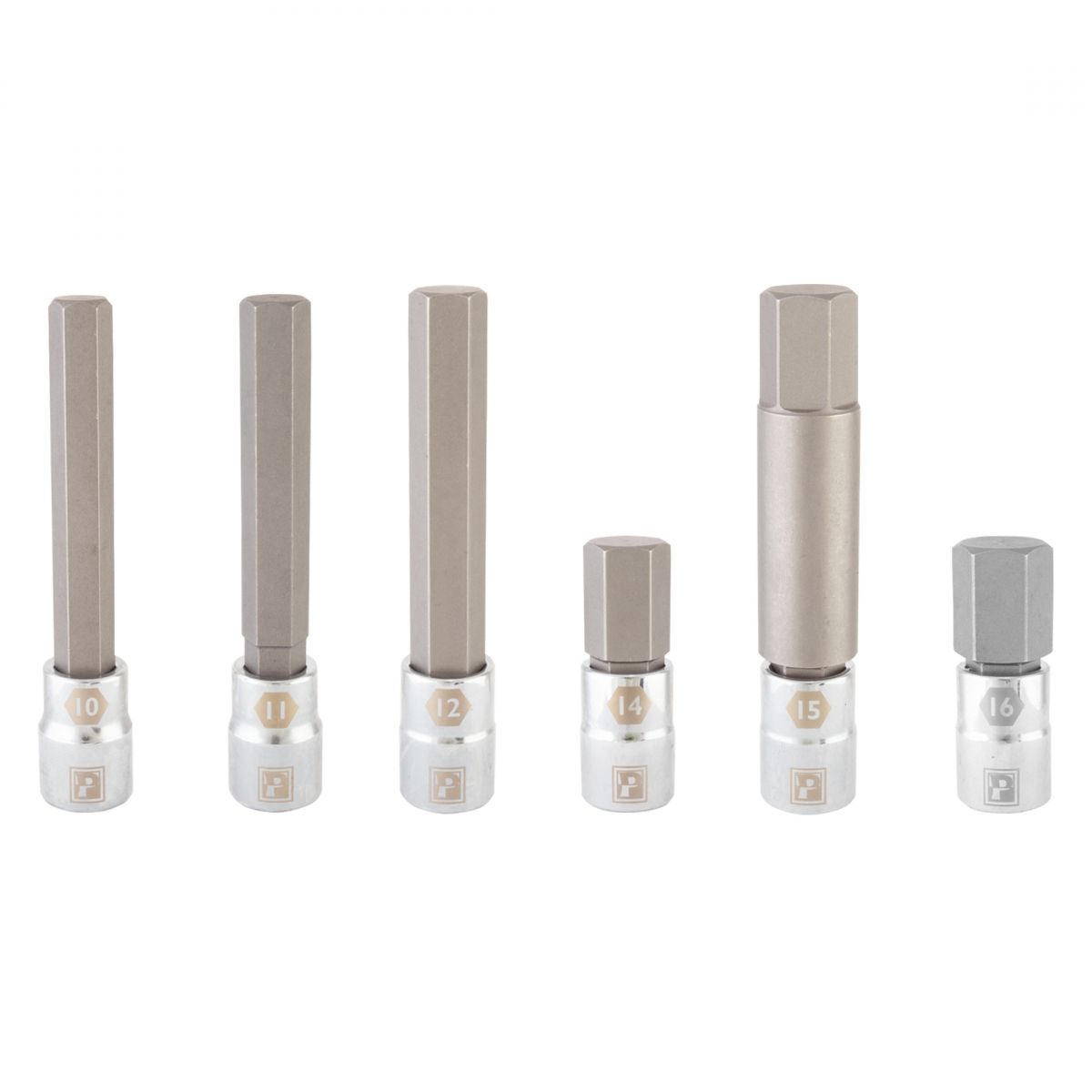 PEDROS HEX BIT SET LARGE 6pc