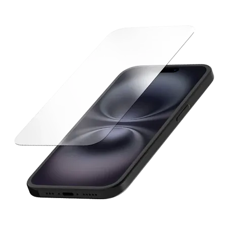 Quad Lock Glass Screen Protector iphone 16 Plus - 6.7