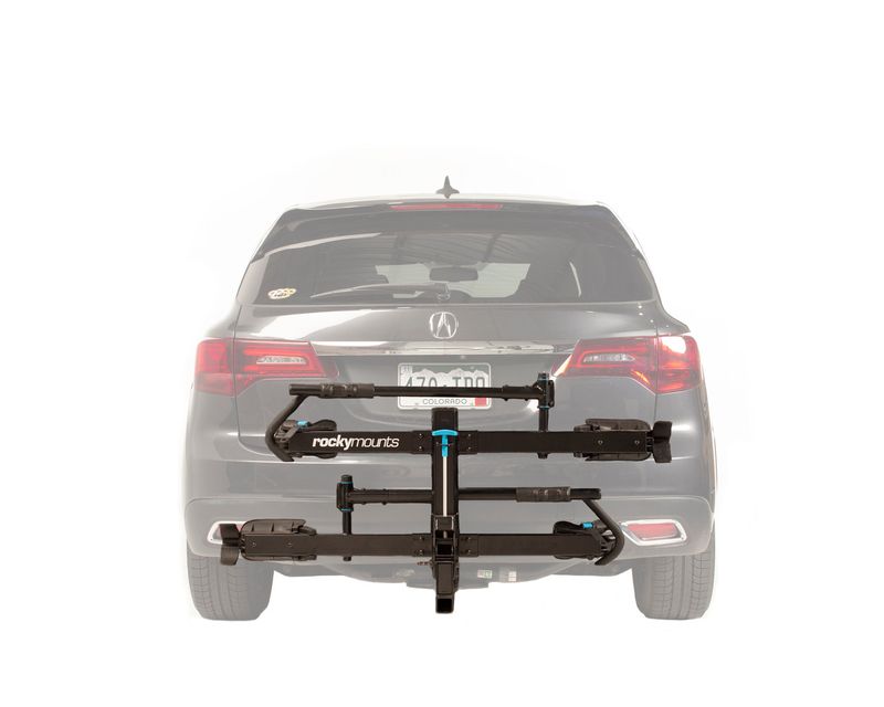 RockyMounts MonoRail Hitch Bike Rack - 2-Bike, 1-1/4" , Black