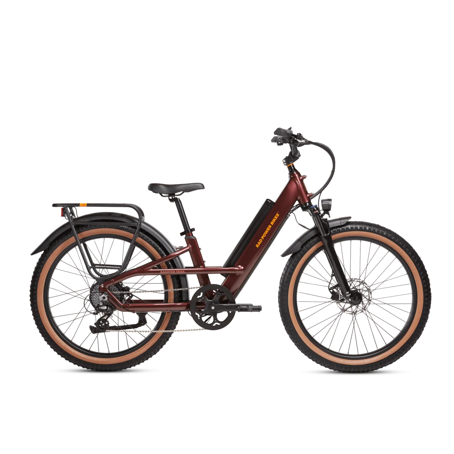 Rad Radster™ Trail Electric Off-Road Bike - Copper Red