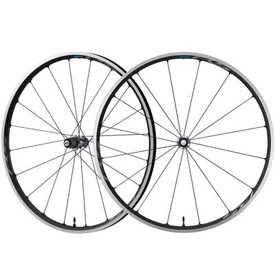 WHEEL, WH-RS500-TL-FR, F:16H R:20H, FOR11/10-S, OLD:100/130MM, RIM:TUBELESS, R-QR:168MM, DARK GRAY, W/O RIM TAPE, W/O BAG