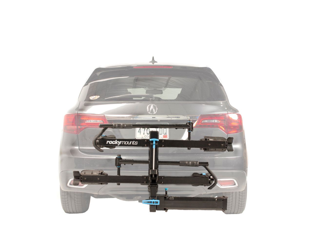 RockyMounts BackStage Hitch Bike Rack - 2-Bike, 2" Receiver, Black