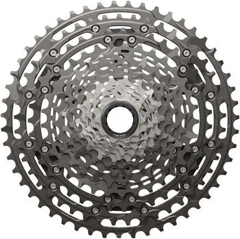 Shimano XTR CS-M9200-12 Cassette - 12-Speed, 10-51t, Hyperglide+, Micro Spline, Gray