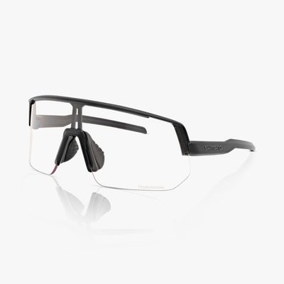 TECHNIUM L, MATTE BLACK FRAME, WITH PHOTOCHROMIC GRAY LENS AND NO SPARE