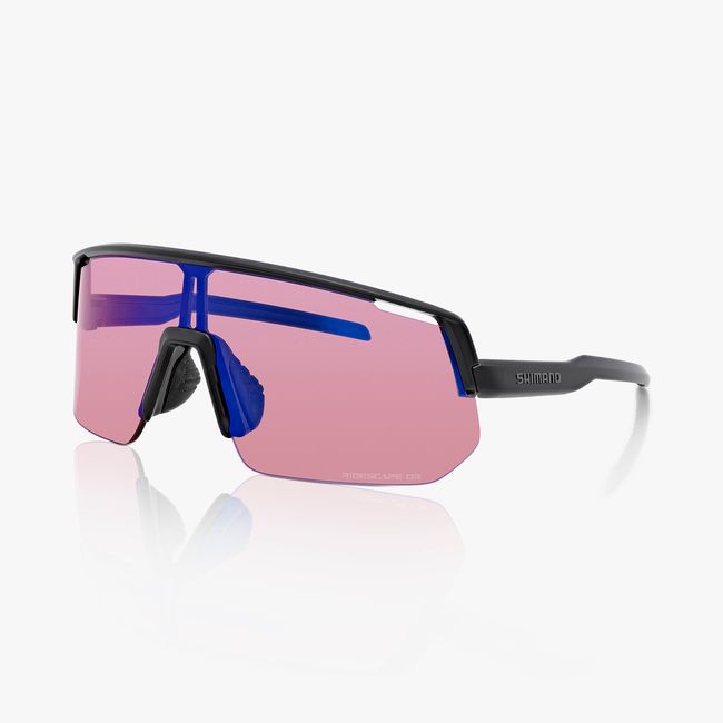 TECHNIUM L, MARCO NEGRO MATE, CON LENTES RIDESCAPE PARA TERRENO Y REPUESTO TRANSPARENTE